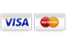We Accept - Visa, MasterCard