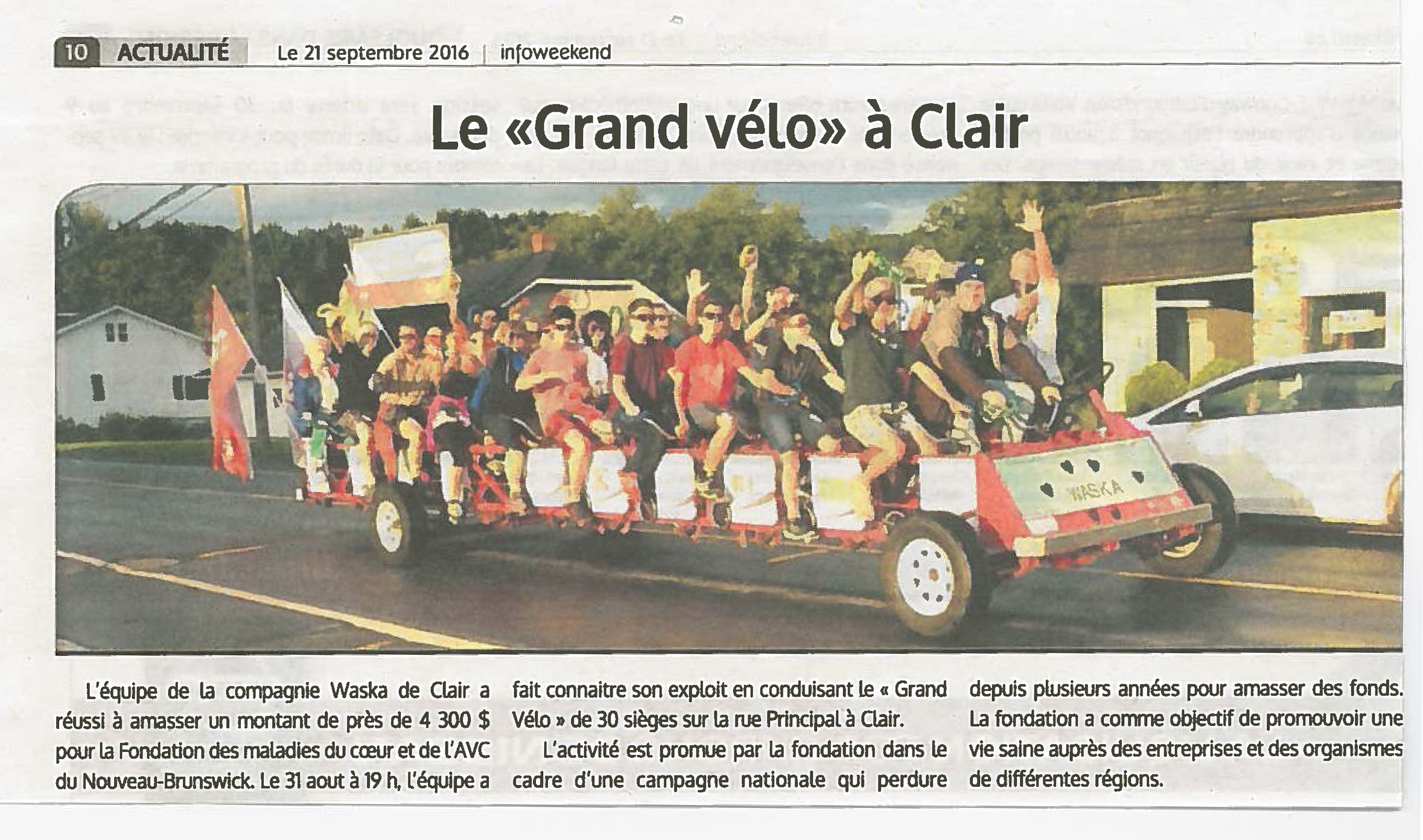 Fondation des maladies du c�ur et de l'AVC, Big Bike